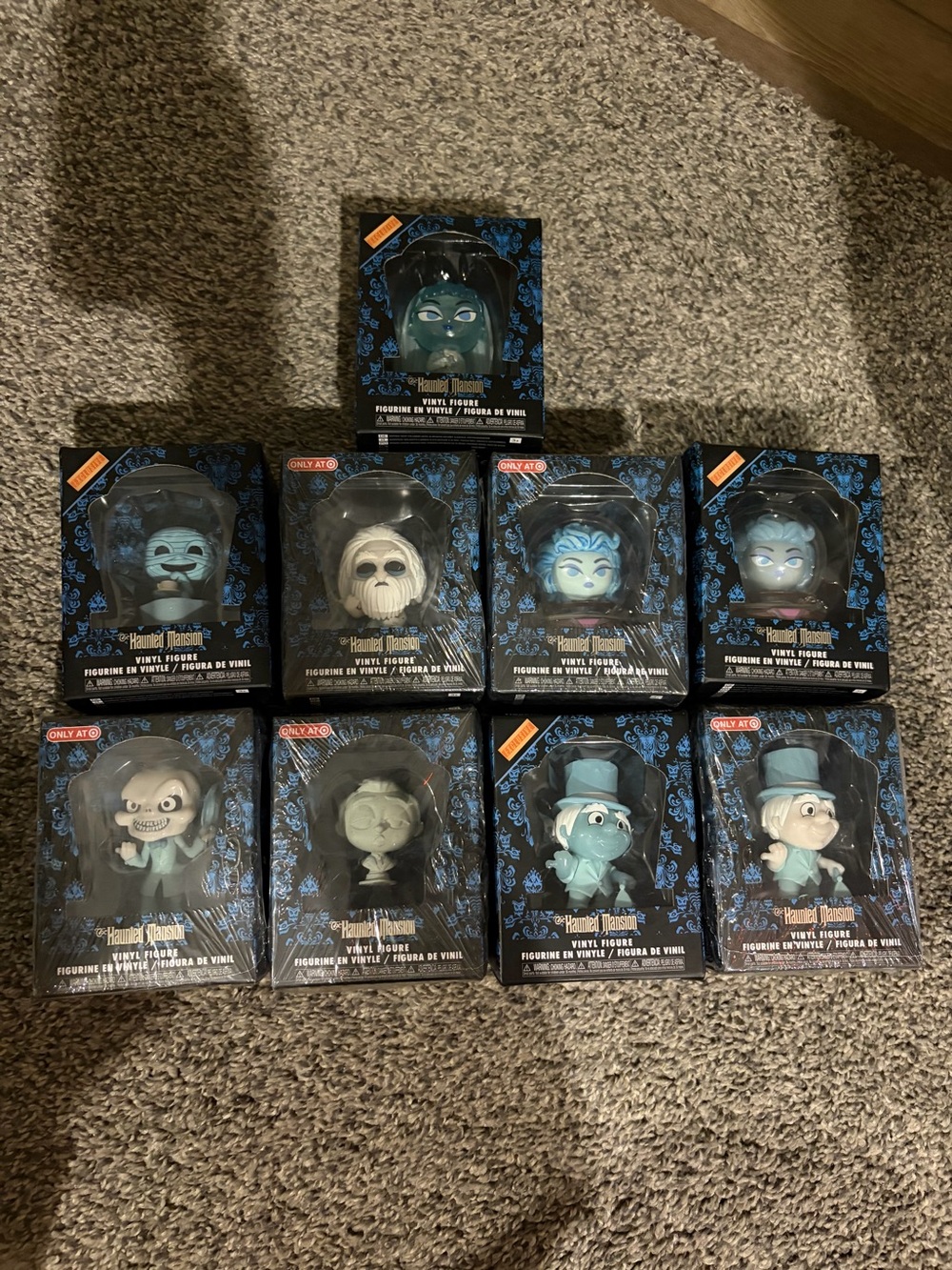 Disney The Haunted Mansion Funko Minis X9(Read)